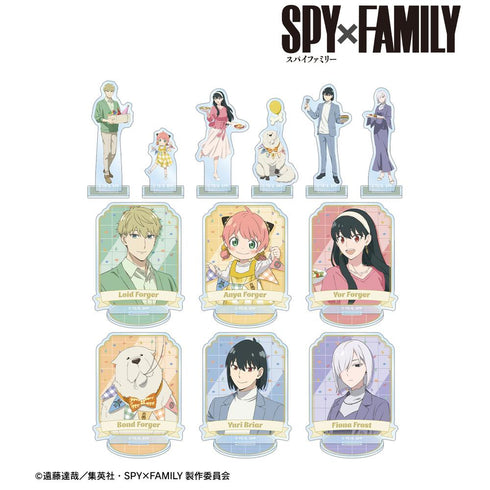 『SPY×FAMILY』描き下ろし ホリデーパーティーver. トレーディングアクリルスタンド(単位/BOX)